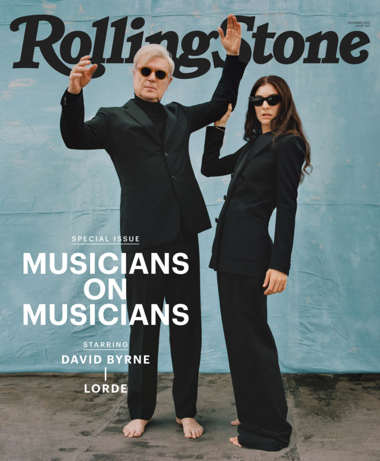 Rolling Stone, David Byrne & Lorde